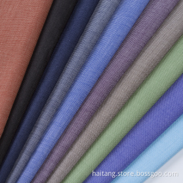 Solid Microfiber fabric Bright Rayon Shirt Leisure Fabric
